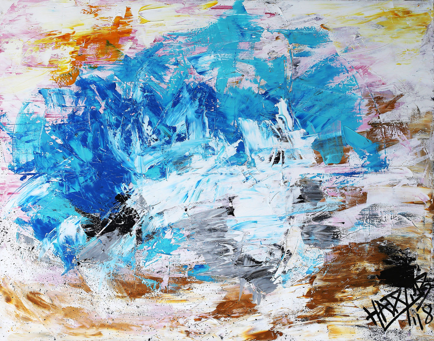 THE BLUE LAKE