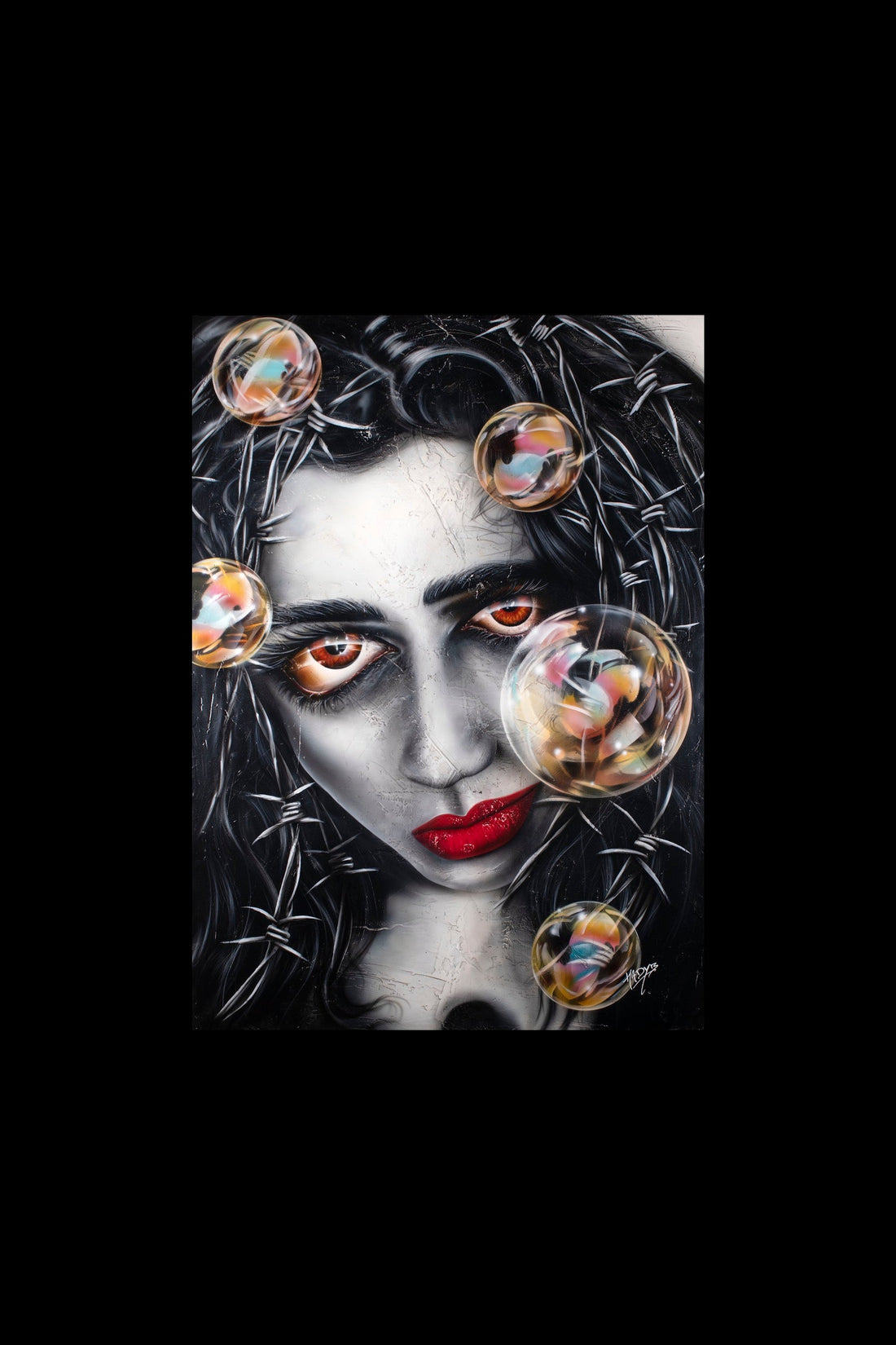 BACK TO BLACK painting by Hady Beydoun