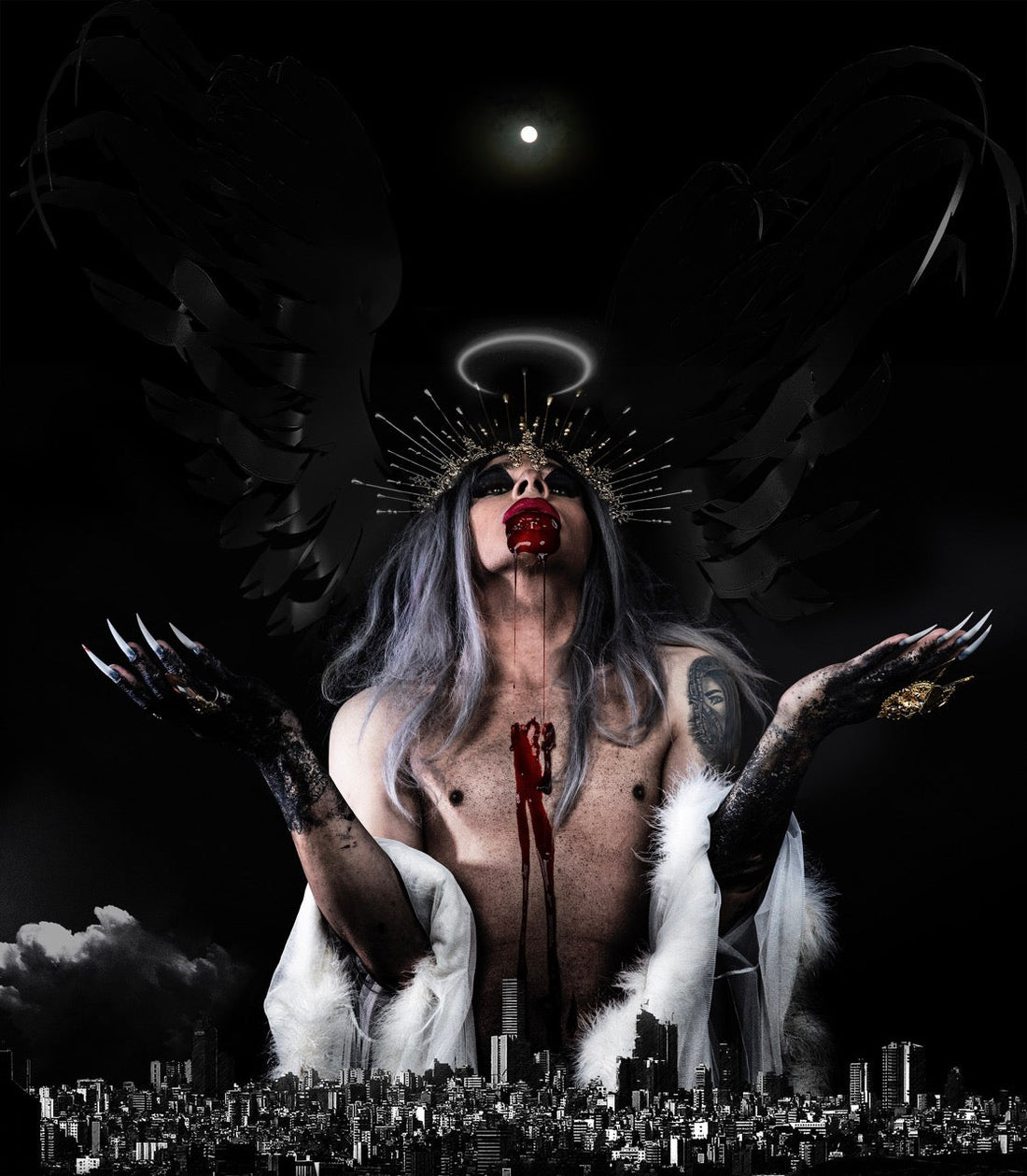 MARTYR CITY Lebanese contemporary art print by Hady Beydoun Art
