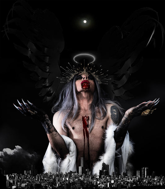 MARTYR CITY Lebanese contemporary art print by Hady Beydoun Art