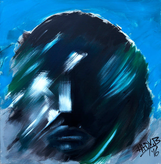 BLUE DREAM acrylic painting by Hady Beydoun