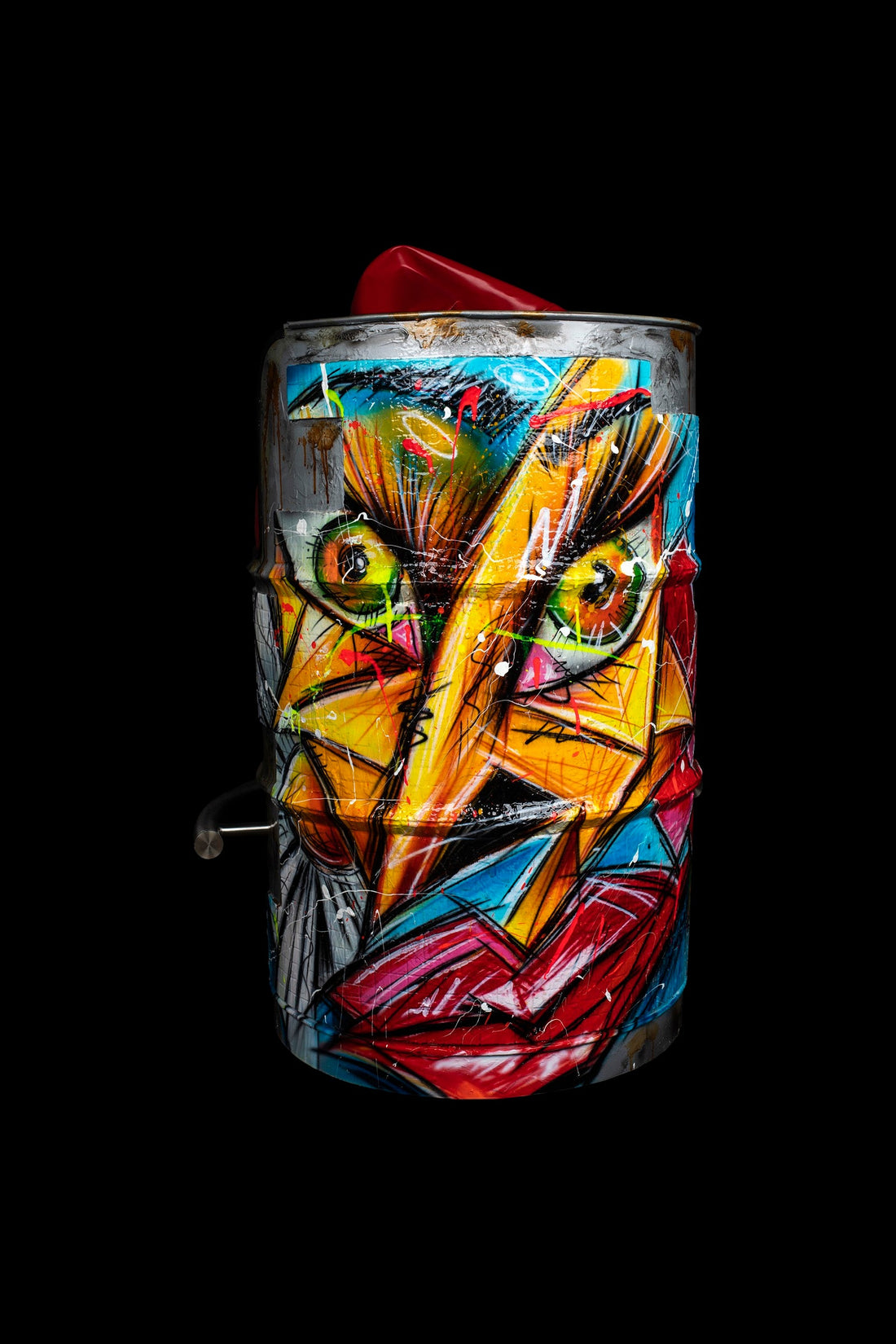 DISTORTION BARREL CHAIR 1 sculptural chair by Hady Beydoun Art