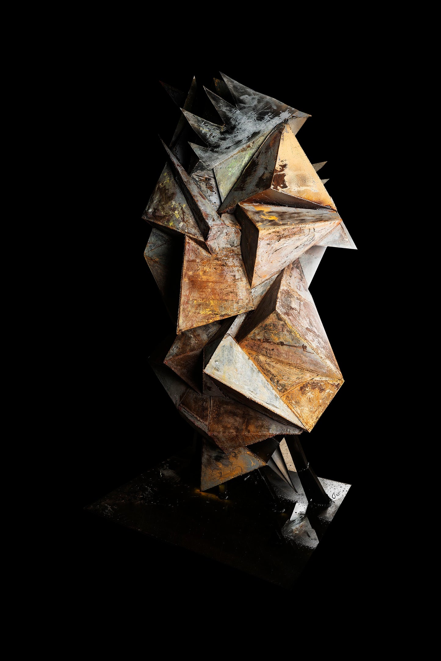 COUNTERFACE: RUSTED METAL VERSION I