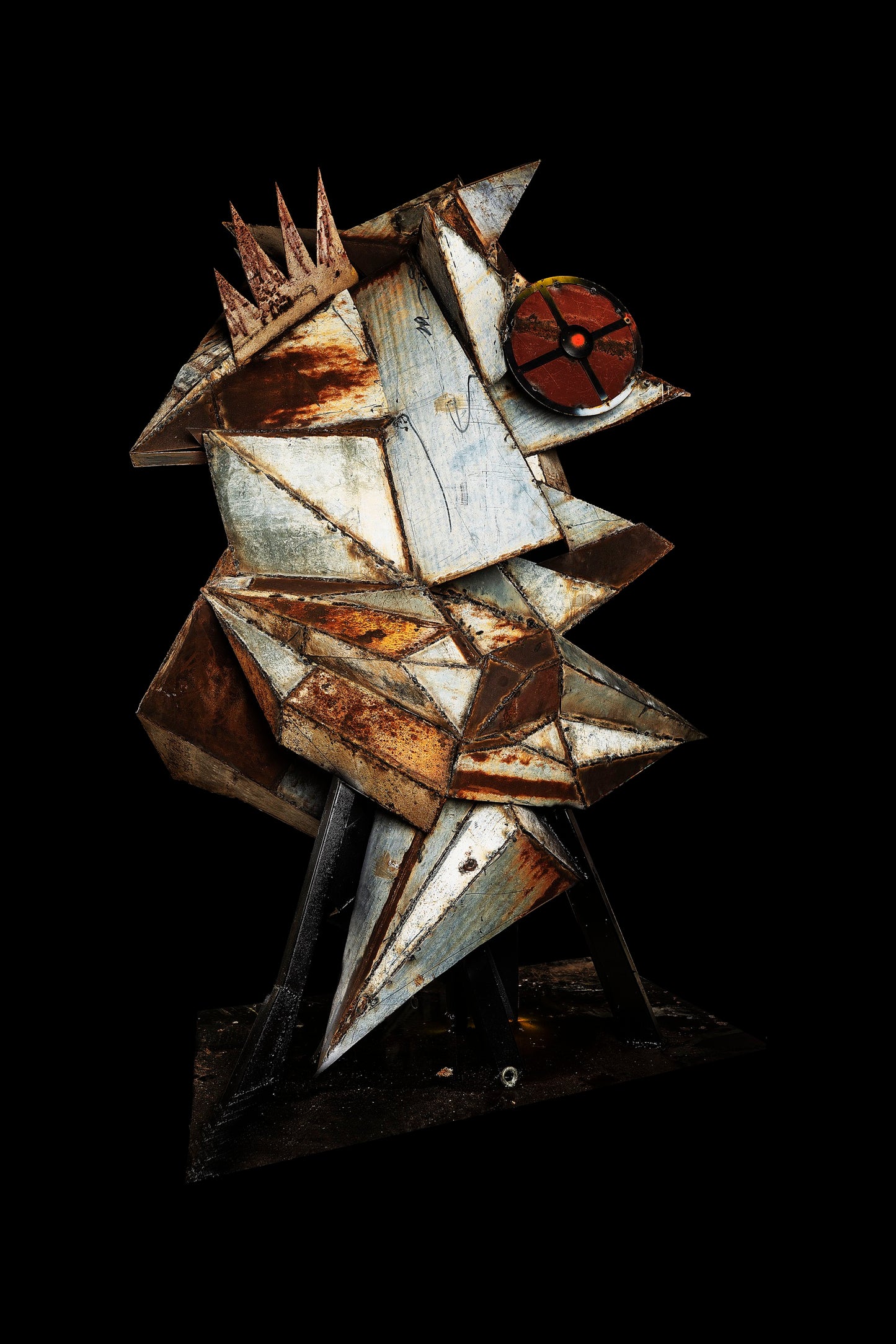 COUNTERFACE: RUSTED METAL VERSION I