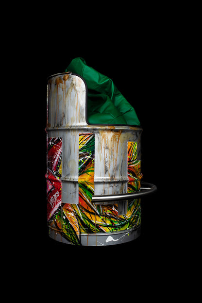 CUBIC BARREL CHAIR 2