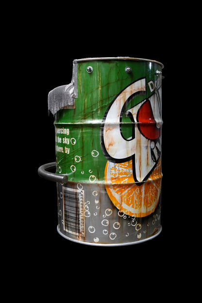 DON’T GIVE UP BARREL CHAIR