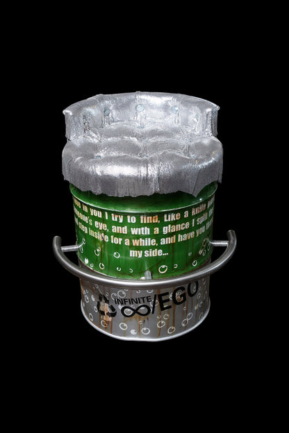 DON’T GIVE UP BARREL CHAIR