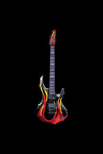 GUITAR BLACK FLAMES
