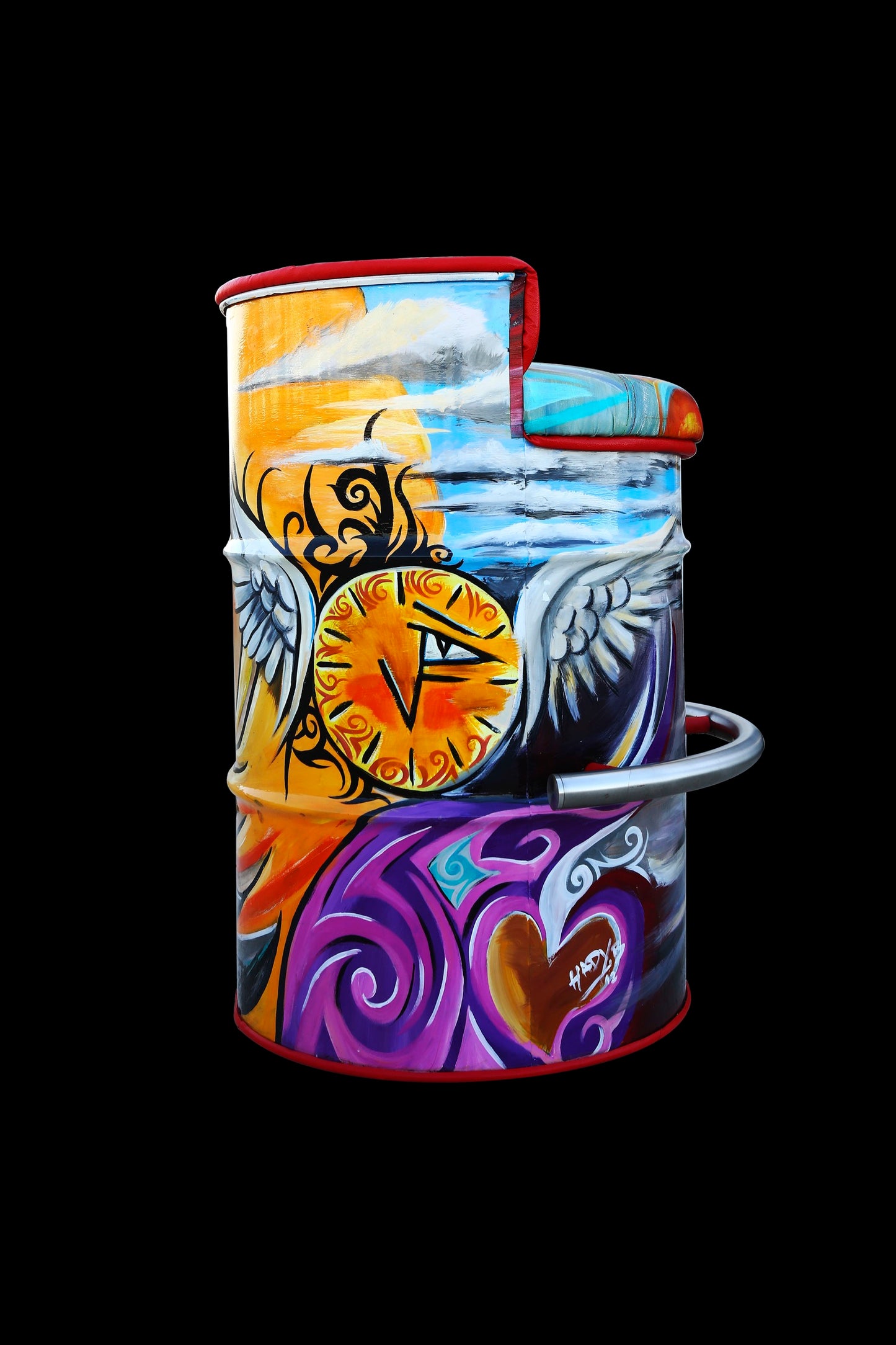 KILLING TIME BARREL CHAIR