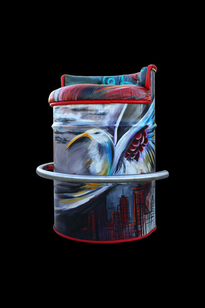 KILLING TIME BARREL CHAIR