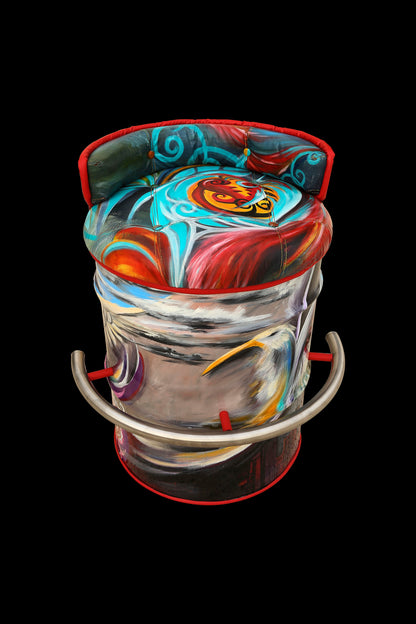 KILLING TIME BARREL CHAIR