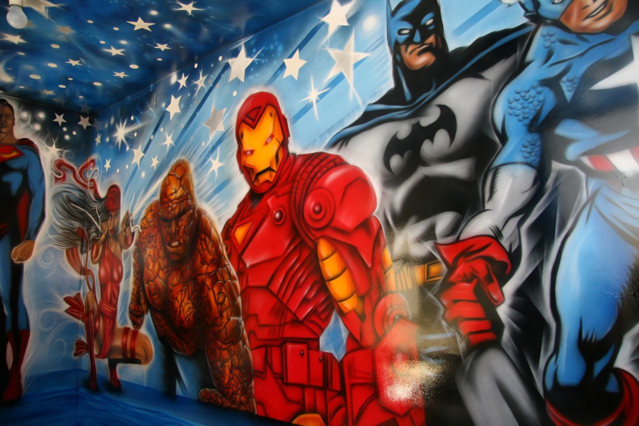 SUPERHEROES ROOM