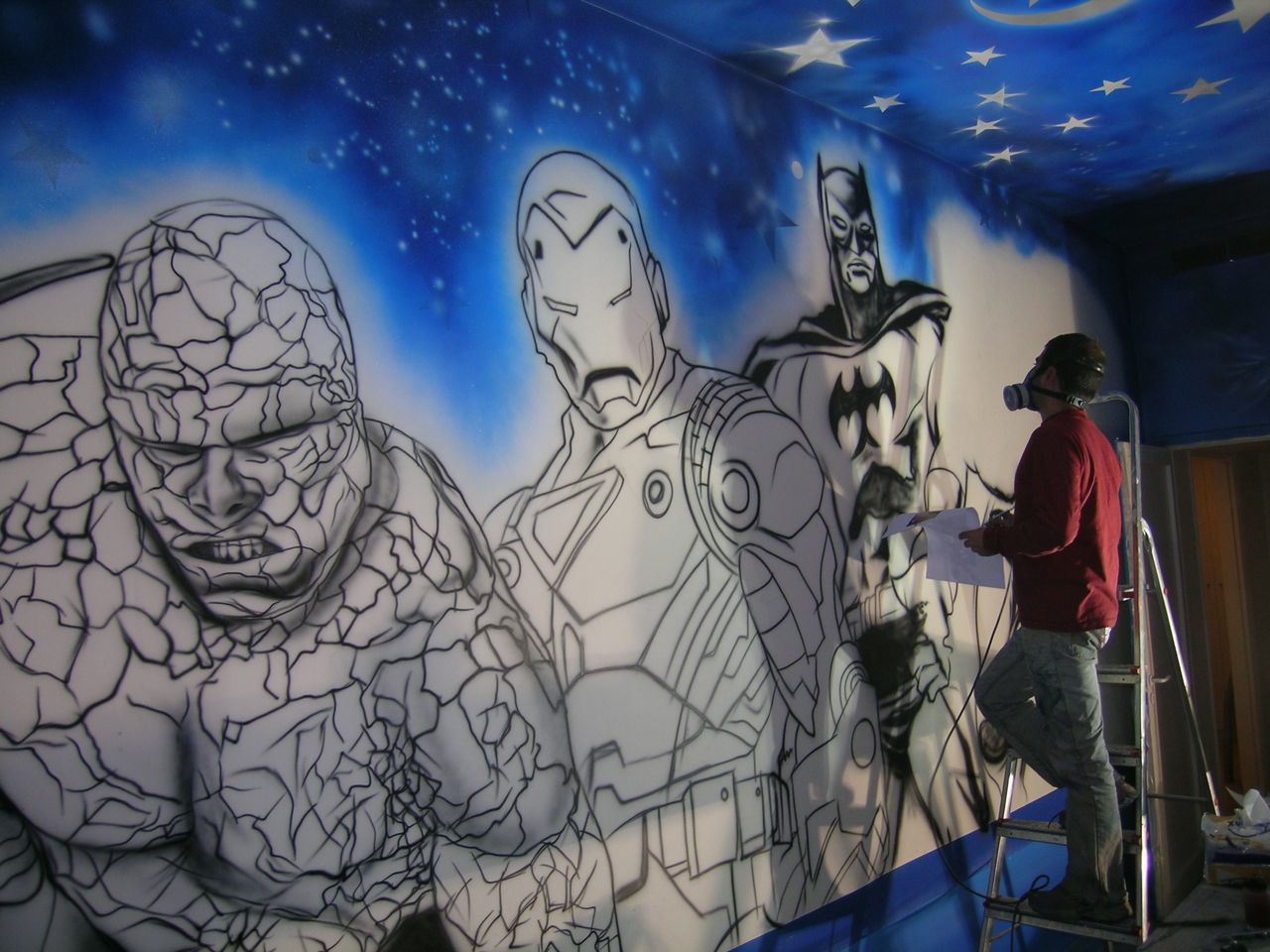 SUPERHEROES ROOM