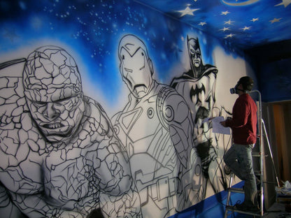 SUPERHEROES ROOM