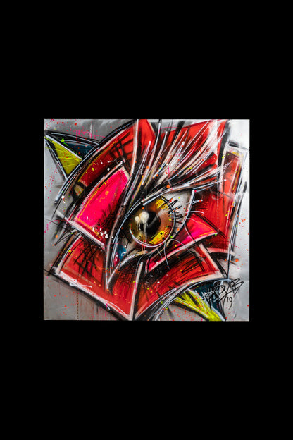 ROSE EYE TABLE - SILVER