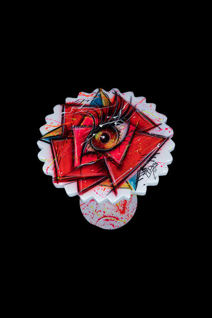 ROSE EYE TABLE - WHITE