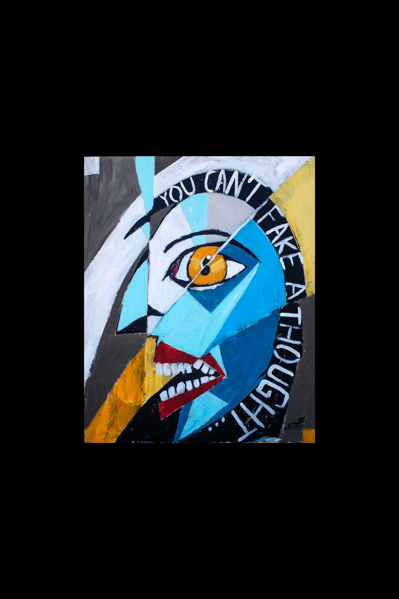 YOU CAN'T FAKE A THOUGHT